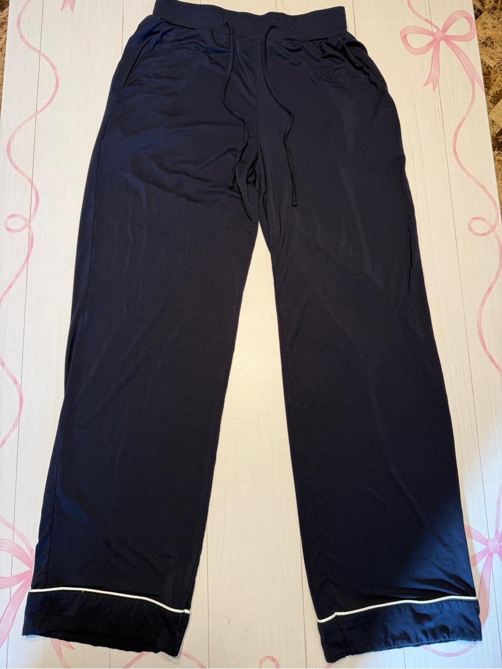 Cozy Earth Bamboo Pajama Pants Navy Size XS